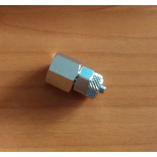 9v0001 Фітинг з накидною гайкою прямий з внутрішньою різьбою 1/8" под трубку 6-4мм